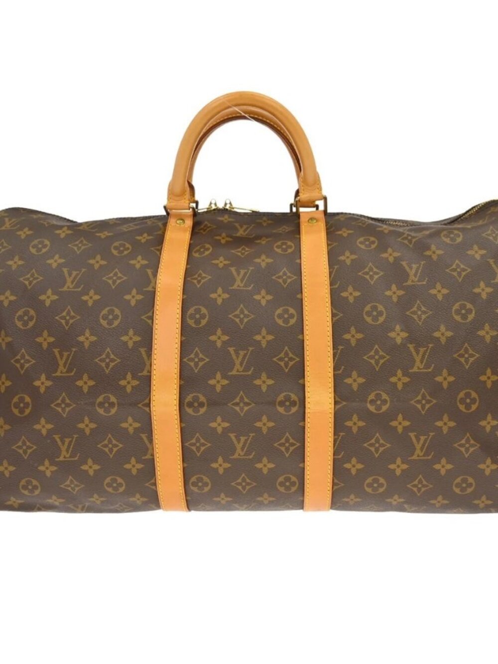 Deal02 LOUIS VUITTON KEEPALL BANDOULIERE 55 TRAVEL BAG M41414 TH1924 YQ06849